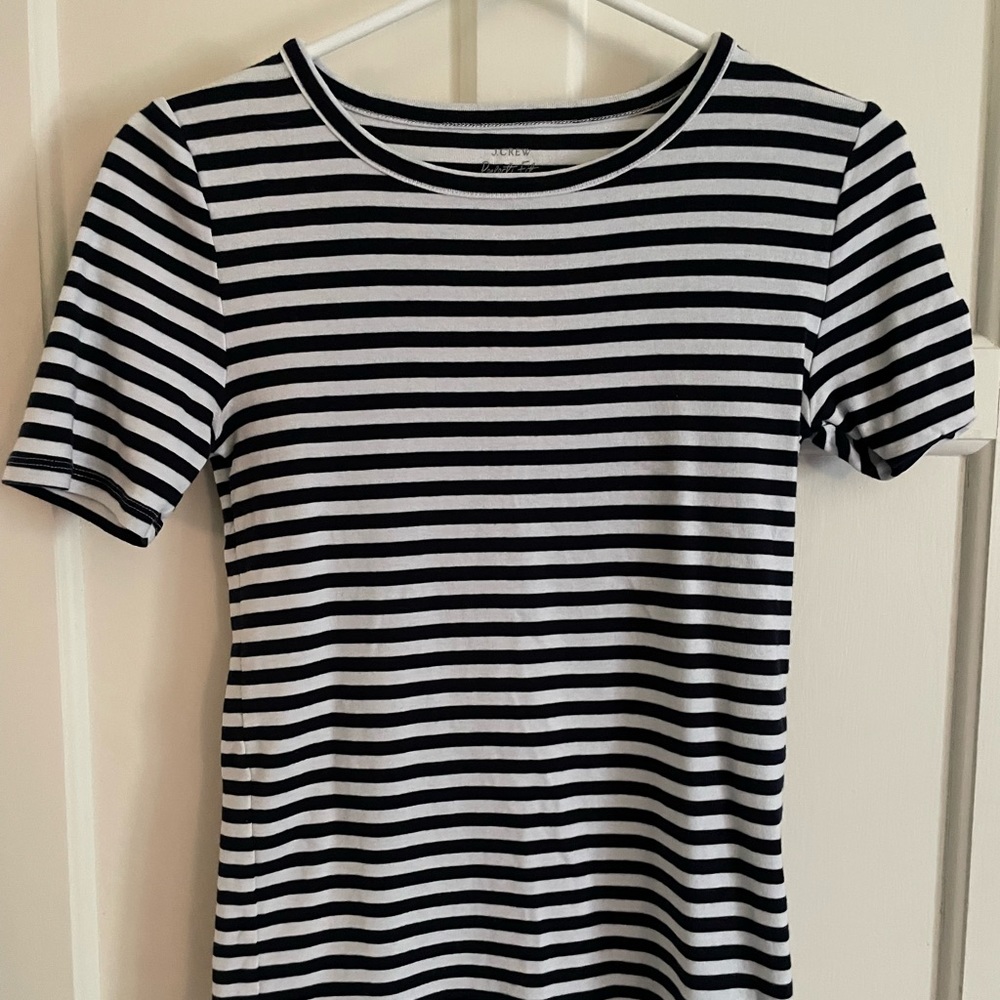 J. Crew SS Striped Tee
